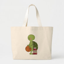 Tortuga del baloncesto bolsa