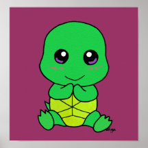 Tortuga del bebé impresiones