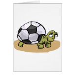 Tortuga del fútbol tarjeton