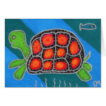 Tortuga estupenda felicitaciones