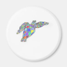 tortuga imán de frigorífico