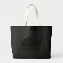 Tortuga linda bolsa de mano
