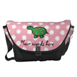 Tortuga linda del bebé bolsas de mensajeria
