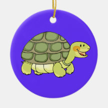 Tortuga linda ornamentos de reyes magos