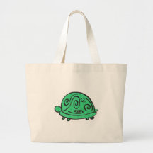 Tortuga verde bolsa