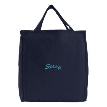 Totalizador bordado descarado bolsa