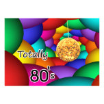 totalmente invitación retra del fiesta de los años invitaciones