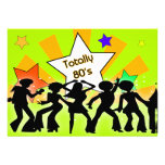 totalmente invitación retra del fiesta de los años invitaciones