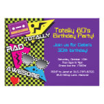 Totalmente invitaciones de la fiesta de cumpleaños comunicado personalizado