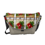 Tote 2 del mensajero de los rábanos del vintage bolsas de mensajeria