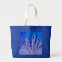 Tote azul de la ilusión bolsa