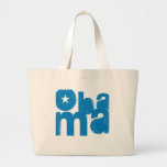 Tote cuadrado de Obama Bolsas