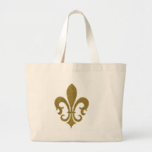 Tote de Fluer De Lis Beach Bolsa
