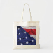 Tote de la bandera americana bolsas