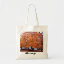 Tote de la caída de las bendiciones bolsas