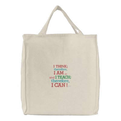 Tote de la cita por SRF Bolsas Bordadas Tote de la cita por SRF Bolsas Bordadas