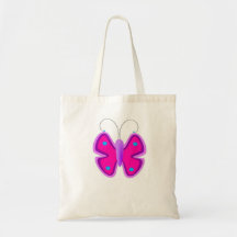 Tote de la mariposa bolsas