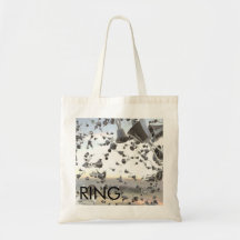 Tote de la música del Handbell Bolsas De Mano