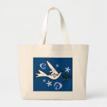 Tote de la paloma bolsa lienzo