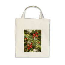 "Tote de las bayas " Bolsa Lienzo