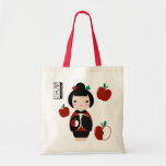 Tote de Manzanita Kokeshi Bolsas