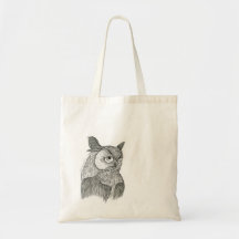 Tote de Virginianus del bubón Bolsa