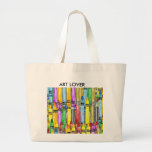 TOTE DEL AMANTE DEL ARTE BOLSAS
