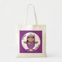Tote del carácter del chica de Piscis Bolsa