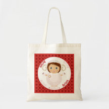 Tote del carácter del chica del aries bolsas de mano