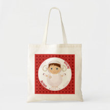 Tote del carácter del muchacho del aries bolsa