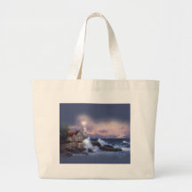 Tote del faro bolsas de mano