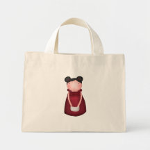 Tote del florista del pelo oscuro del insecto de L Bolsa De Mano