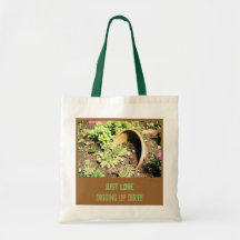 Tote del jardín bolsa de mano