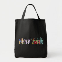Tote del jumbo de Nueva York Bolsa