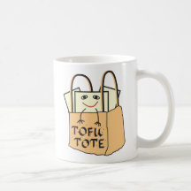 TOTE del QUESO DE SOJA para los vegetarianos y los Tazas