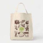 Tote del ultramarinos de Greenmarket de la radiogr Bolsa