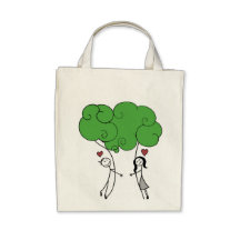 Tote del ultramarinos de Hugger del árbol Bolsa De Mano