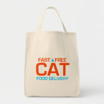 Tote del ultramarinos de la entrega de la comida p bolsas de mano