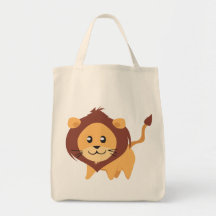 Tote del ultramarinos del león bolsas de mano
