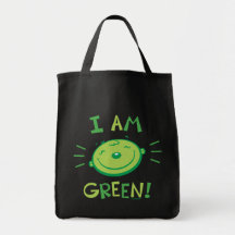 Tote del ultramarinos verde bolsas