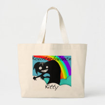 Tote enorme del gatito de Kounterbalance Bolsas De Mano