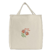 Tote especial de la mamá - a cielo abierto floral bolsa