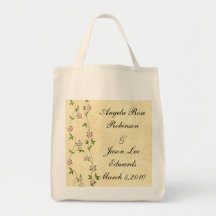 Tote floreciente de la hiedra bolsa