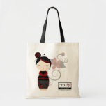 Tote gótico de Kokeshi Bolsa