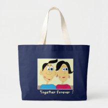 Tote "junto para siempre " bolsa