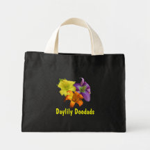 Tote minúsculo de los Doodads del Daylily Bolsas De Mano