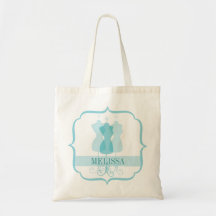 Tote personalizado de la dama de honor de Dressfor Bolsa