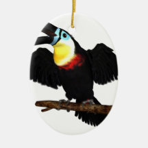 Toucan Canal-Cargado en cuenta Adorno Para Reyes