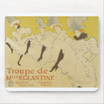 Toulouse Lautrec- La Troupe de Mlle Eglantine 1895 Alfombrillas De Raton