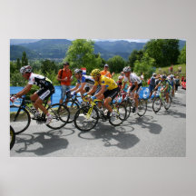 Tour de France Hautacam 2008 Poster